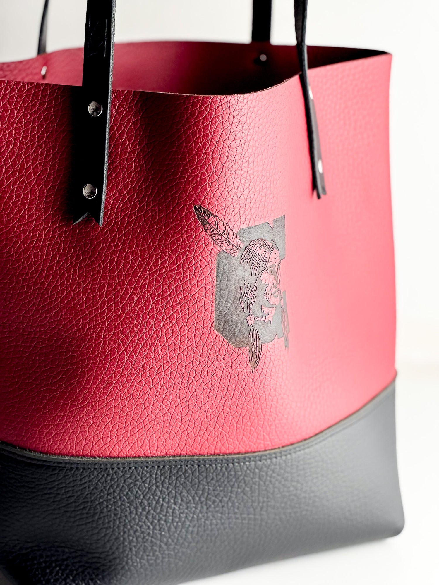 Tribe Collection | Market Tote | Ruby