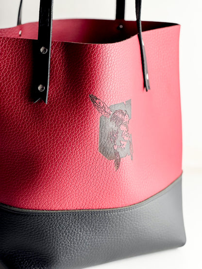 Tribe Collection | Market Tote | Ruby