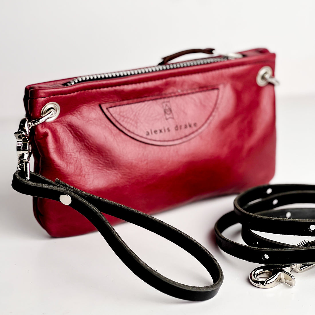 Practically Perfect Collection | Belt Bag Clutch + Crossbody | Ruby