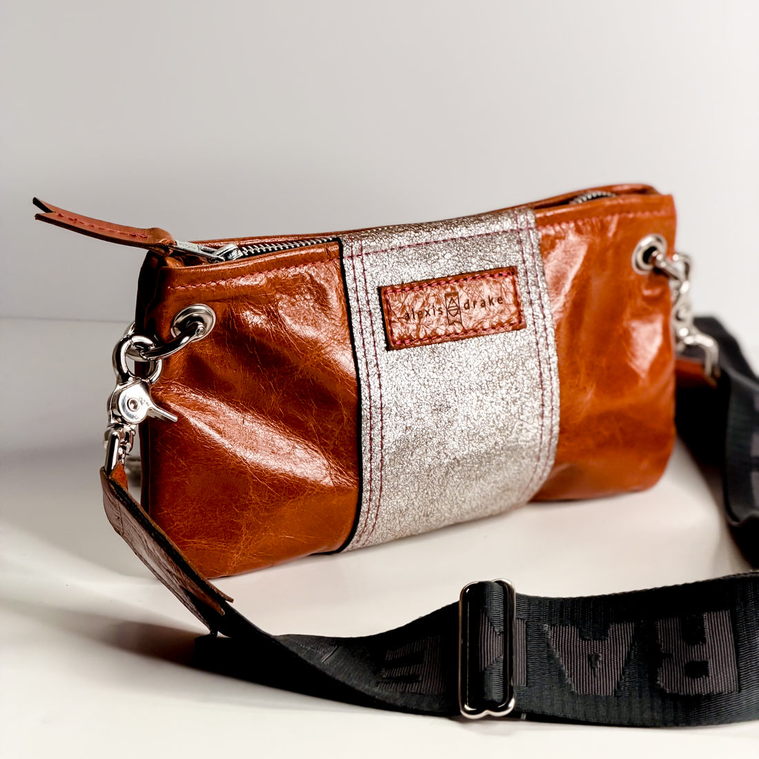Rodeo Collection | Belt Bag Clutch + Crossbody | Whiskey + Sparkle