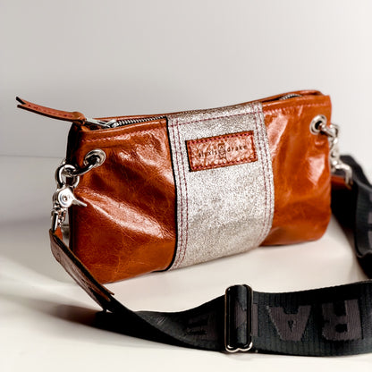 Rodeo Collection | Belt Bag Clutch + Crossbody | Whiskey + Sparkle