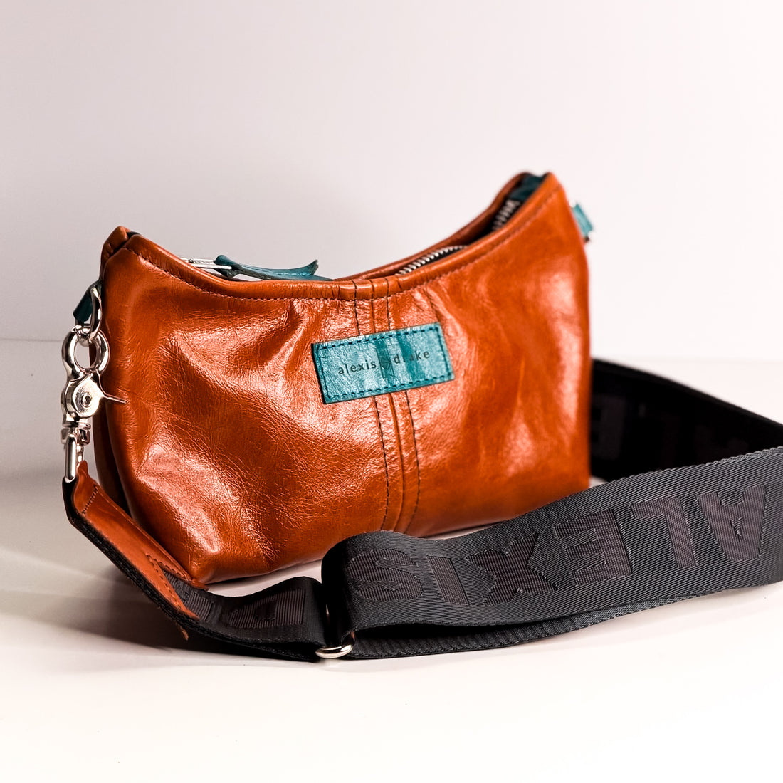 Rodeo Collection | Penelope Crossbody | Whiskey + Turquoise