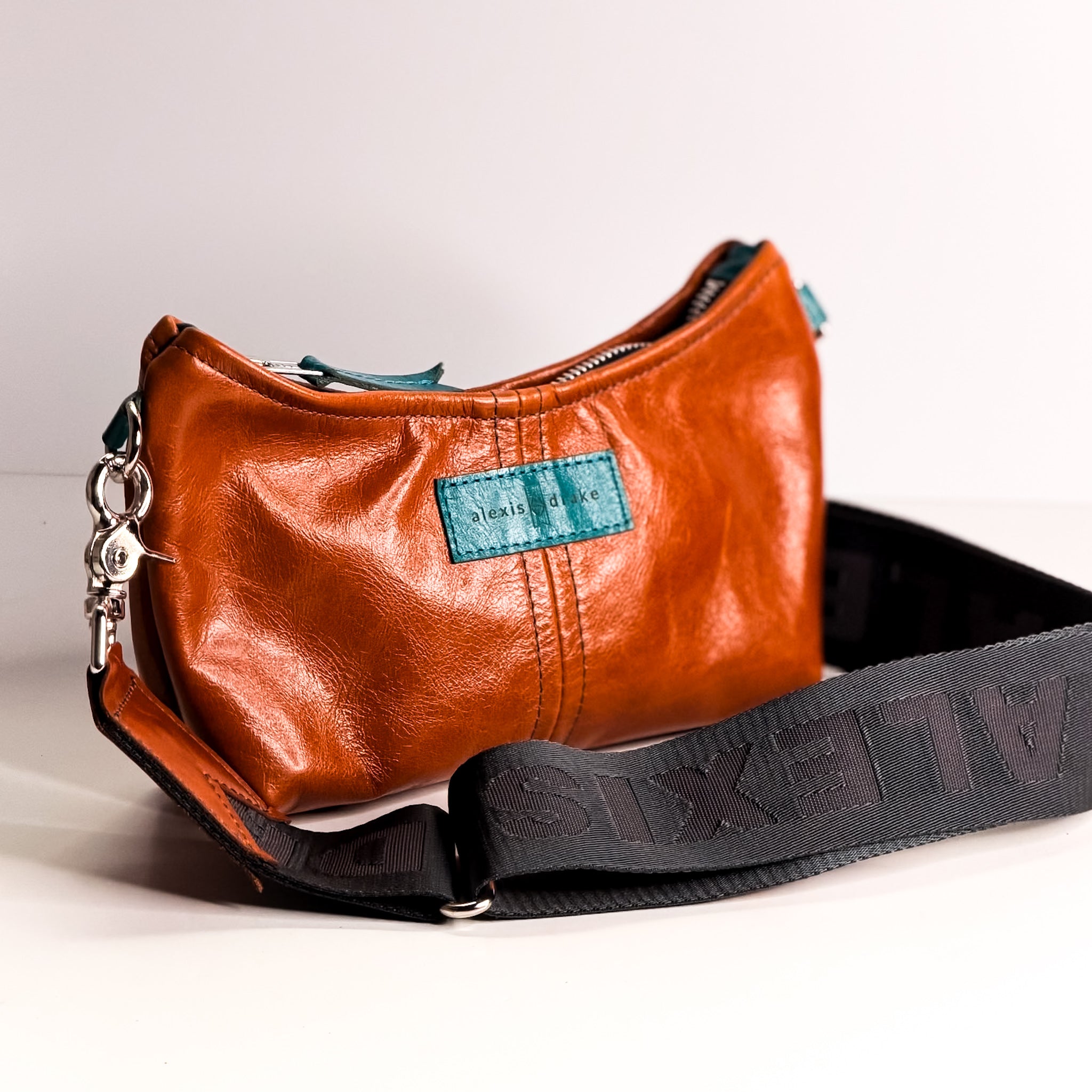 Rodeo Collection | Penelope Crossbody | Whiskey + Turquoise