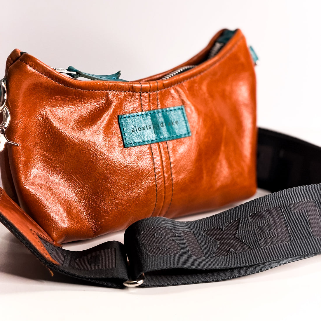 Rodeo Collection | Penelope Crossbody | Whiskey + Turquoise