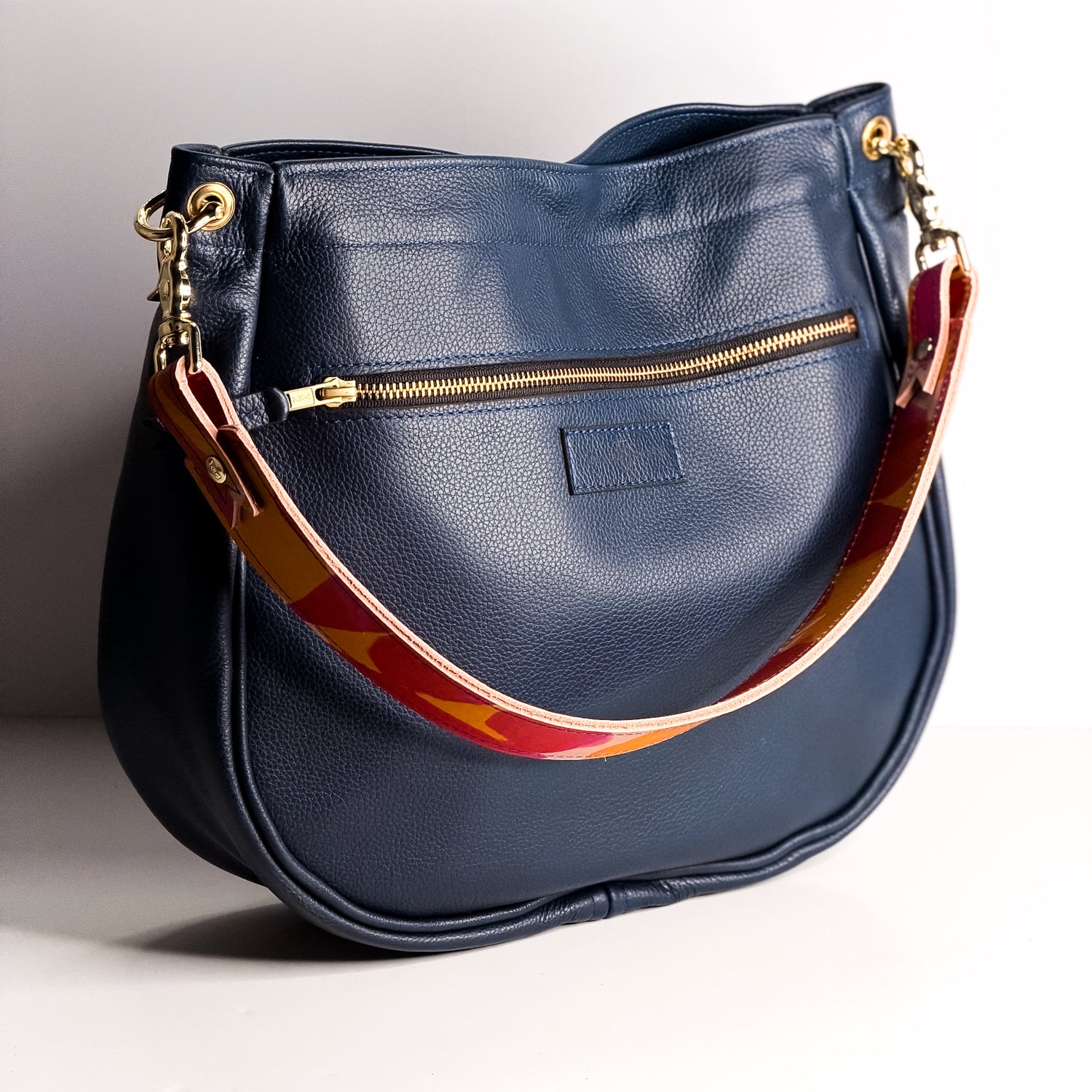Color Theory Collection | Esther Shoulder Tote | Midnight Navy