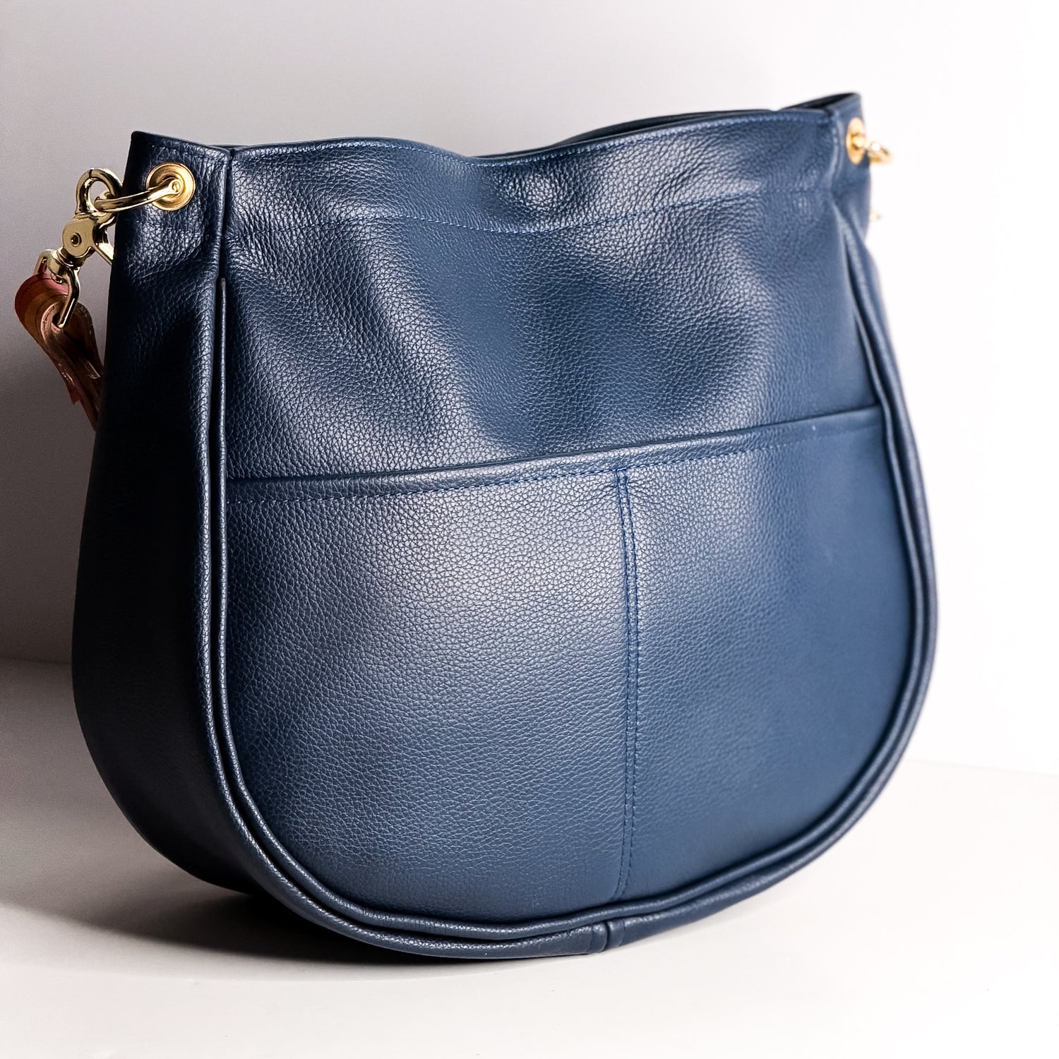 Color Theory Collection | Esther Shoulder Tote | Midnight Navy