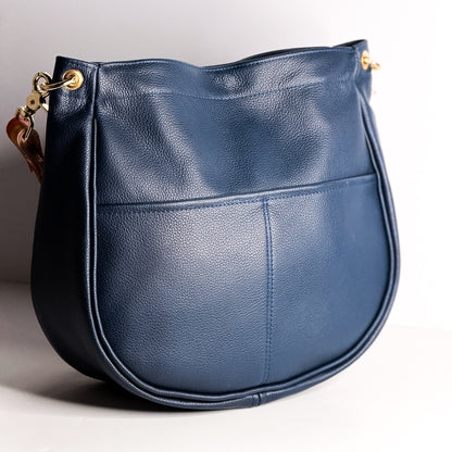 Color Theory Collection | Esther Shoulder Tote | Midnight Navy