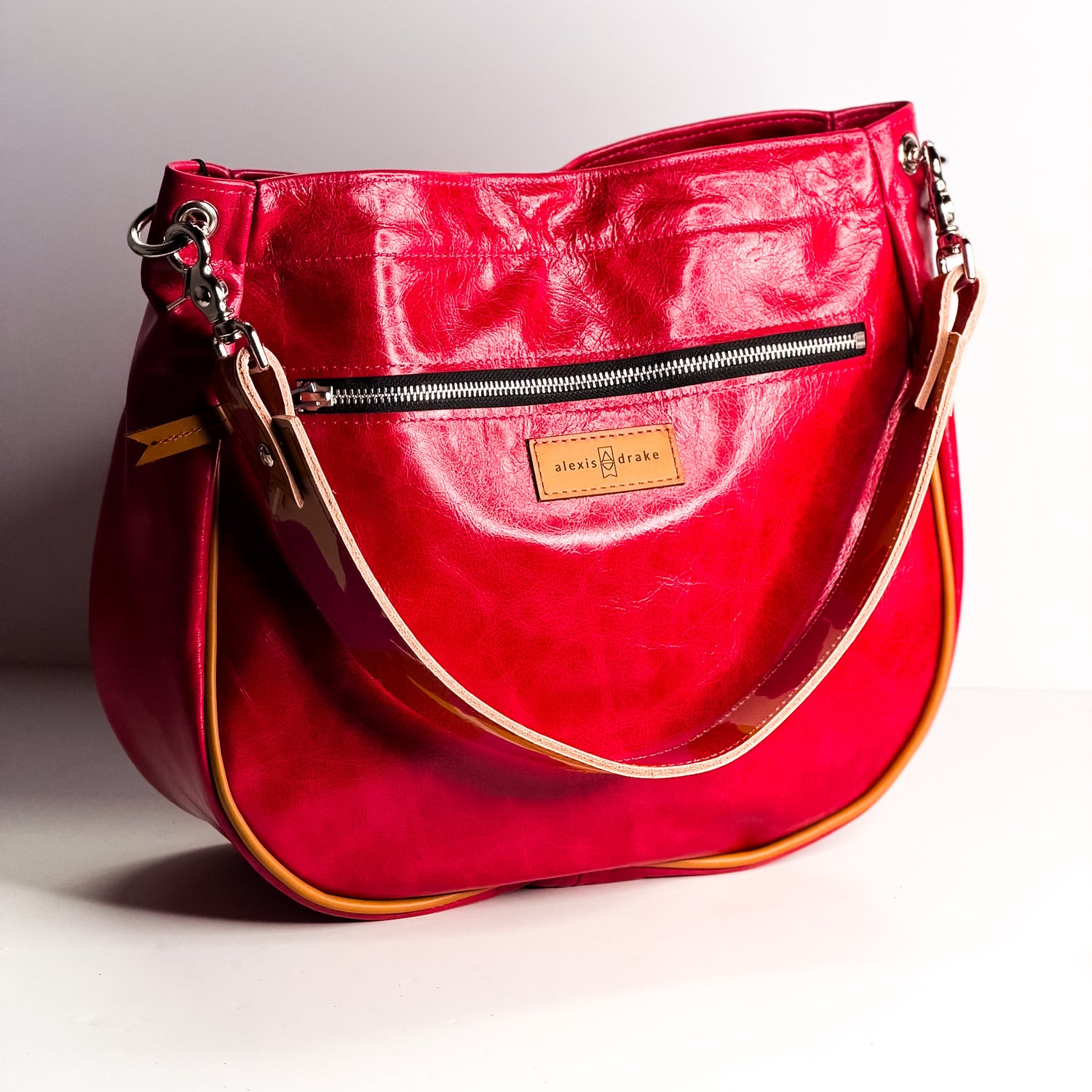 Color Theory Collection | Esther Shoulder Tote | Wild Berry