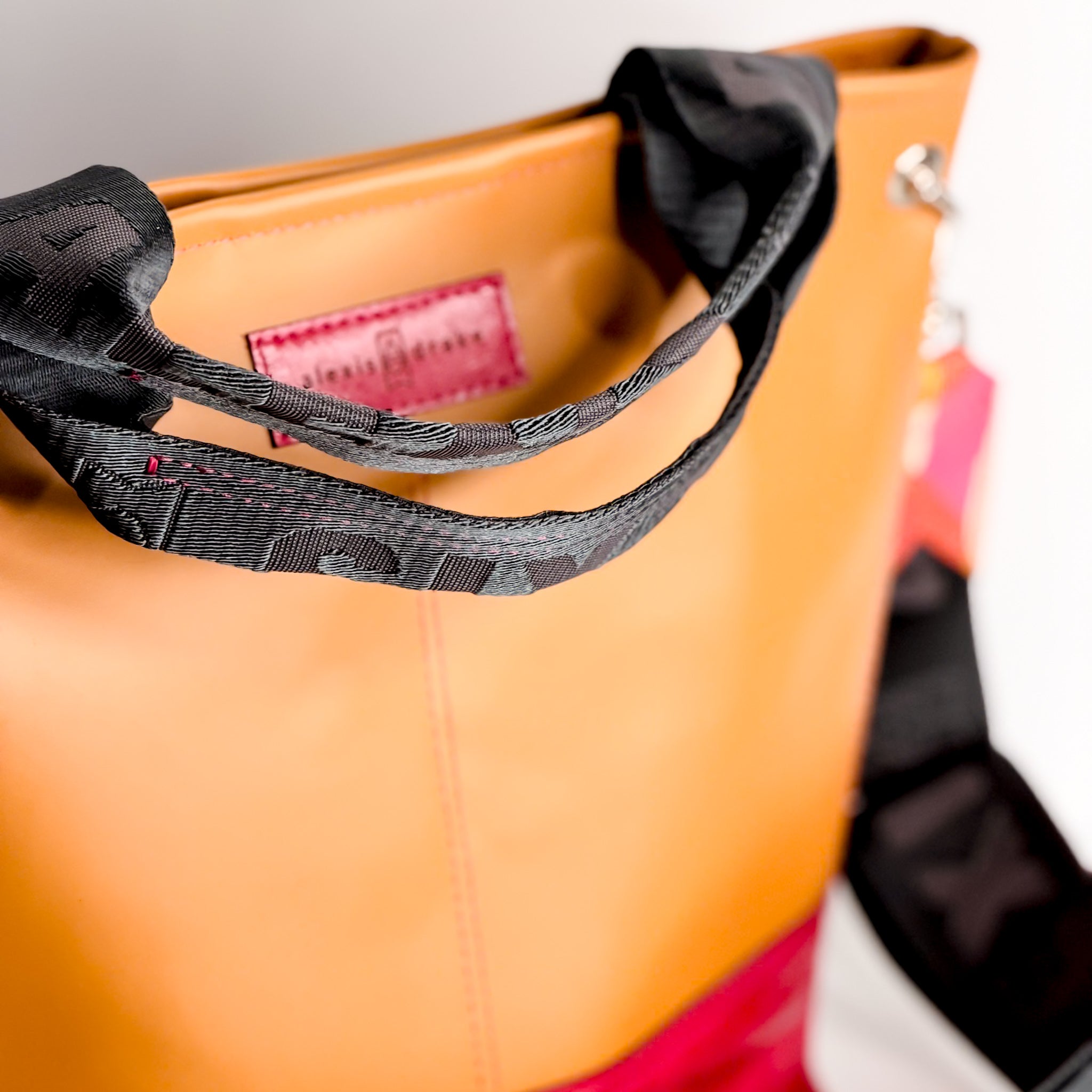 Pre-Order | Color Theory Collection | Tivoli Shoulder Tote | Mustard + Wild Berry