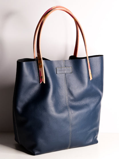 Color Theory Collection | Market Tote | Midnight Navy