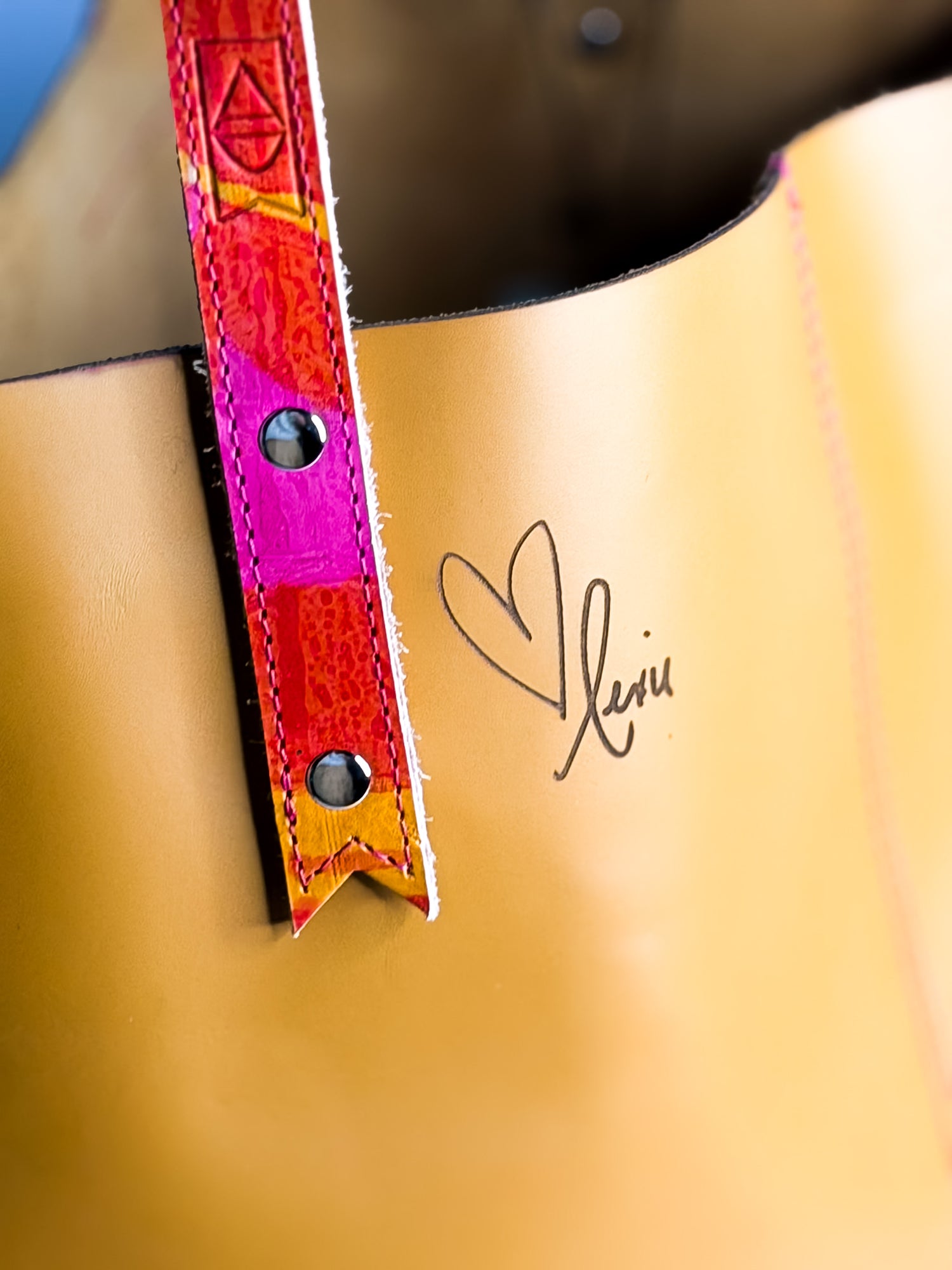 Color Theory Collection | Market Tote | Mustard