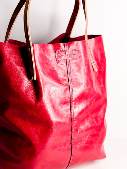 Color Theory Collection | Market Tote | Wild Berry