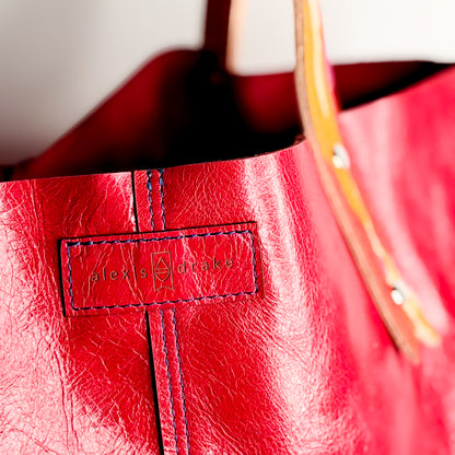 Color Theory Collection | Market Tote | Wild Berry