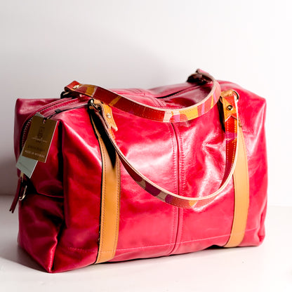 Pre-Order | Color Theory Collection | Eliza Traveler Tote | Wild Berry