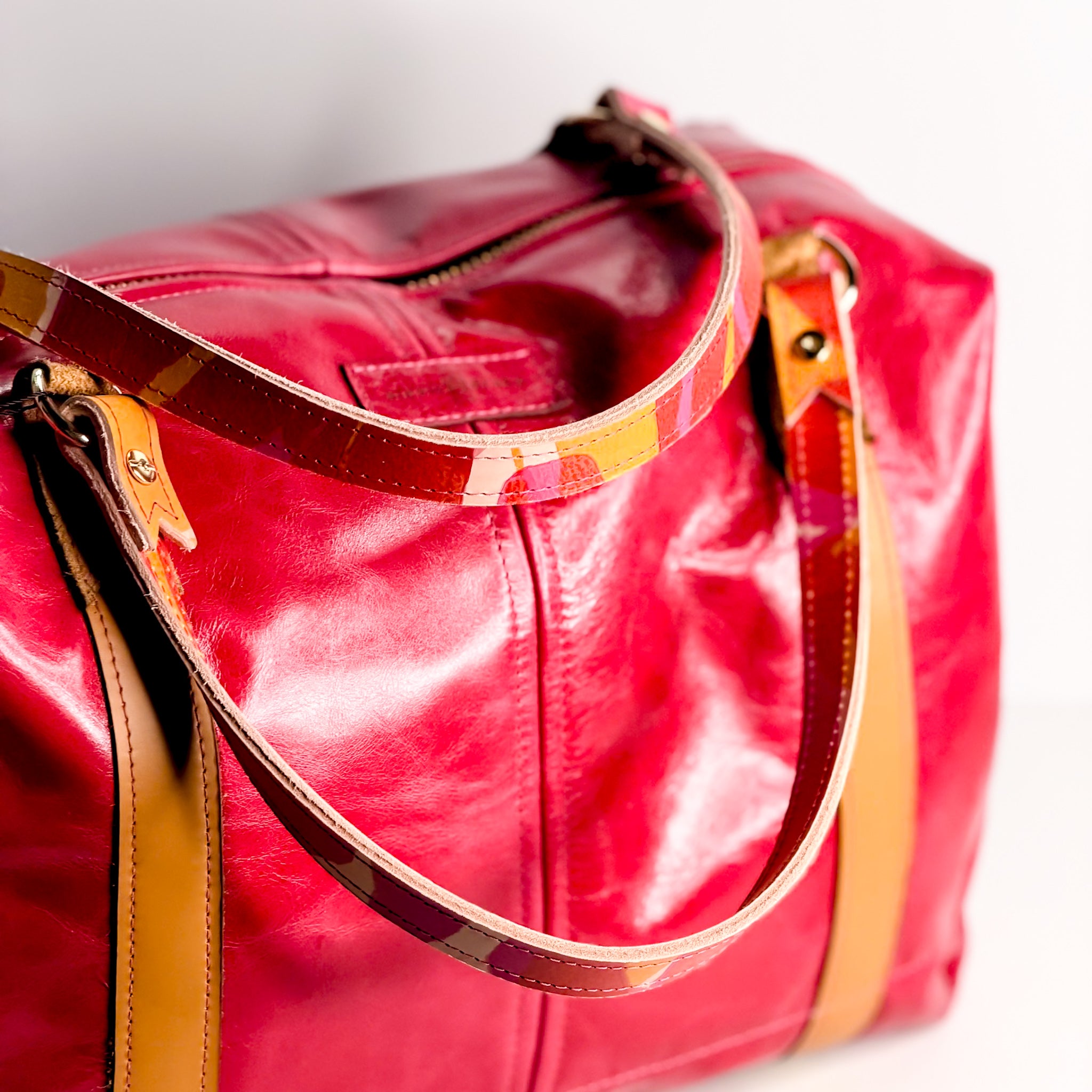 Pre-Order | Color Theory Collection | Eliza Traveler Tote | Wild Berry