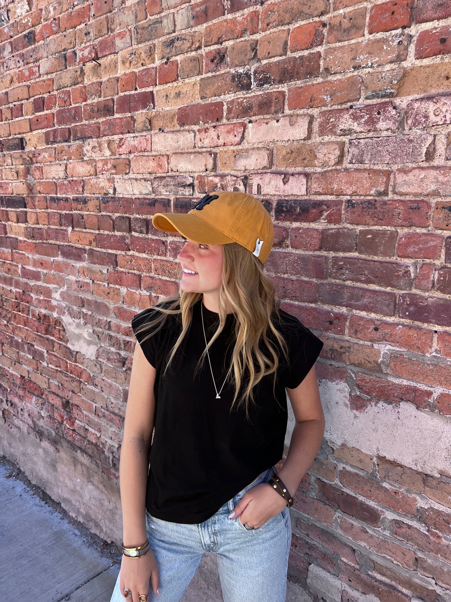 Dad Cap | Heritage W | Mustard