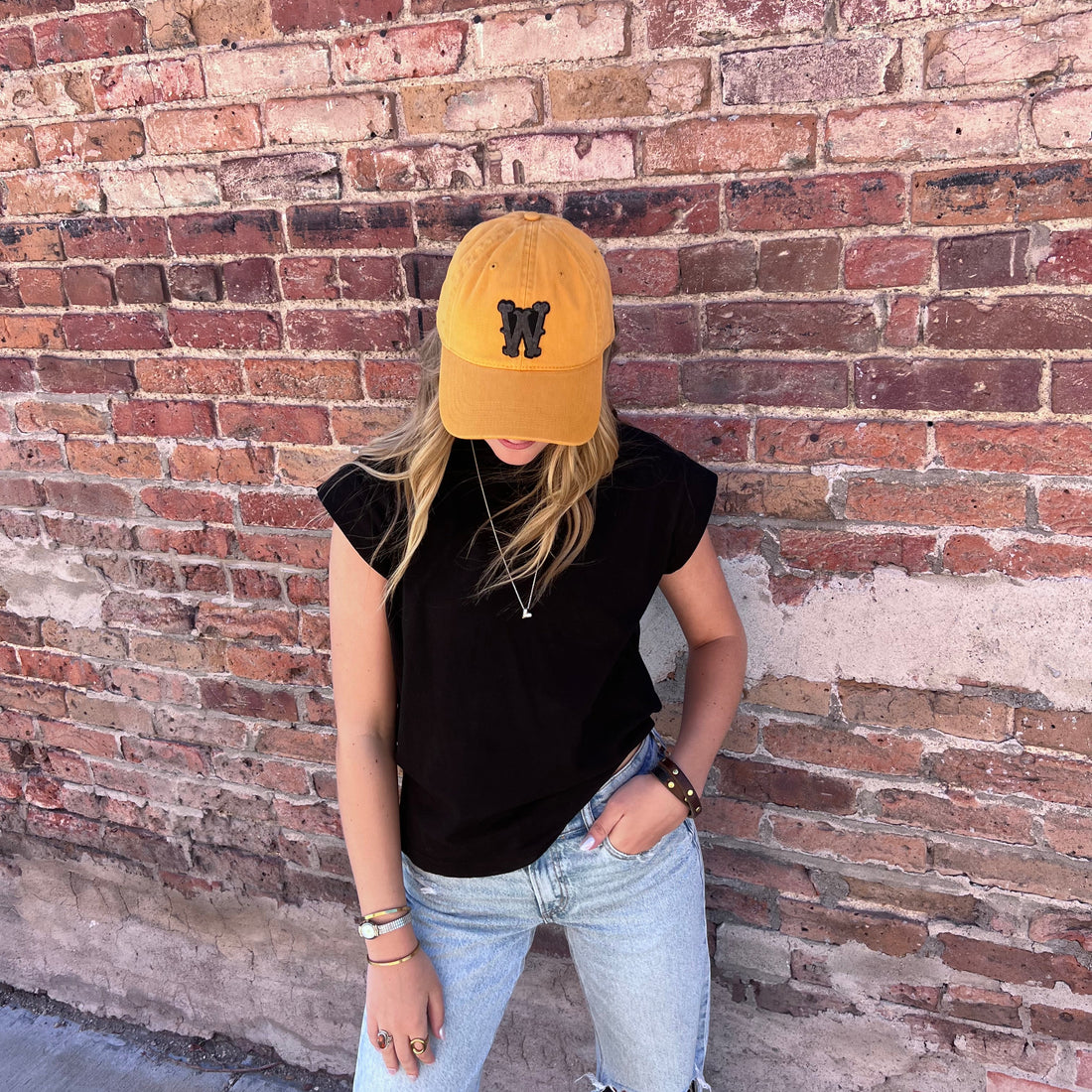 Dad Cap | Heritage W | Mustard