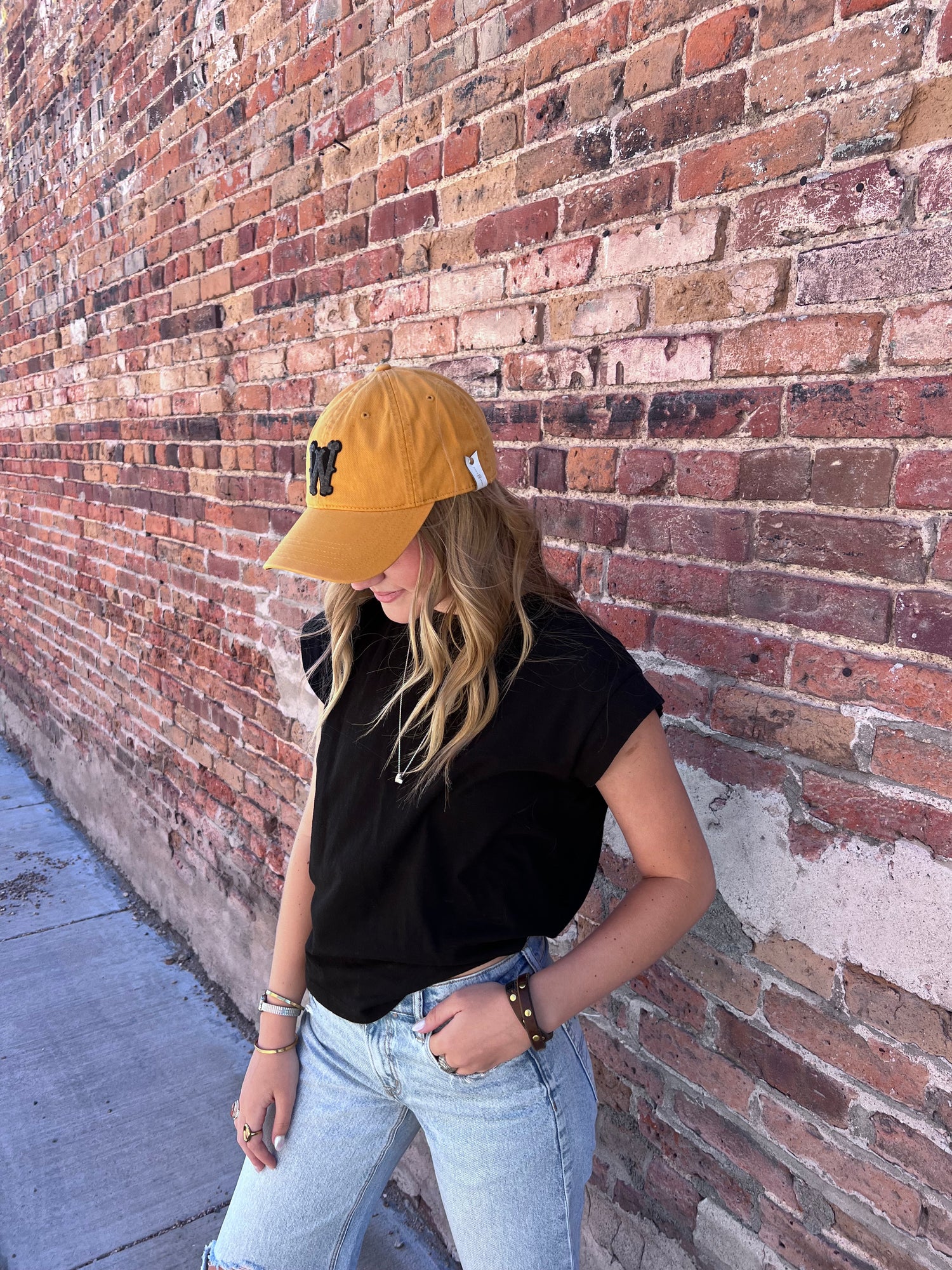Dad Cap | Heritage W | Mustard