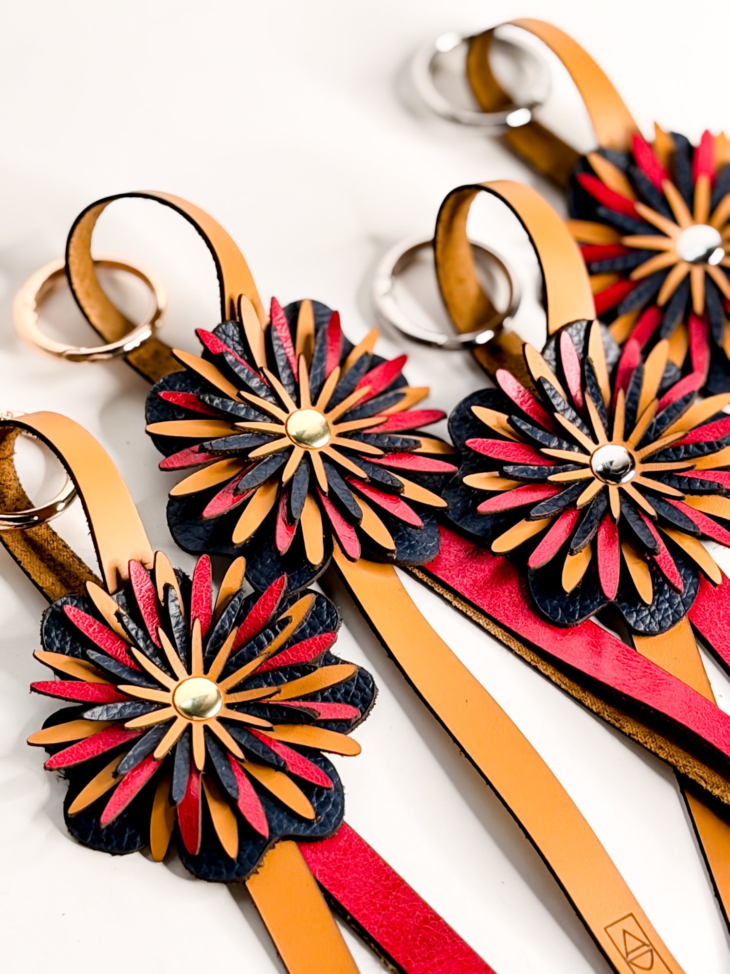 Color Theory Collection | Keychain | Flower Floof Bag Charm