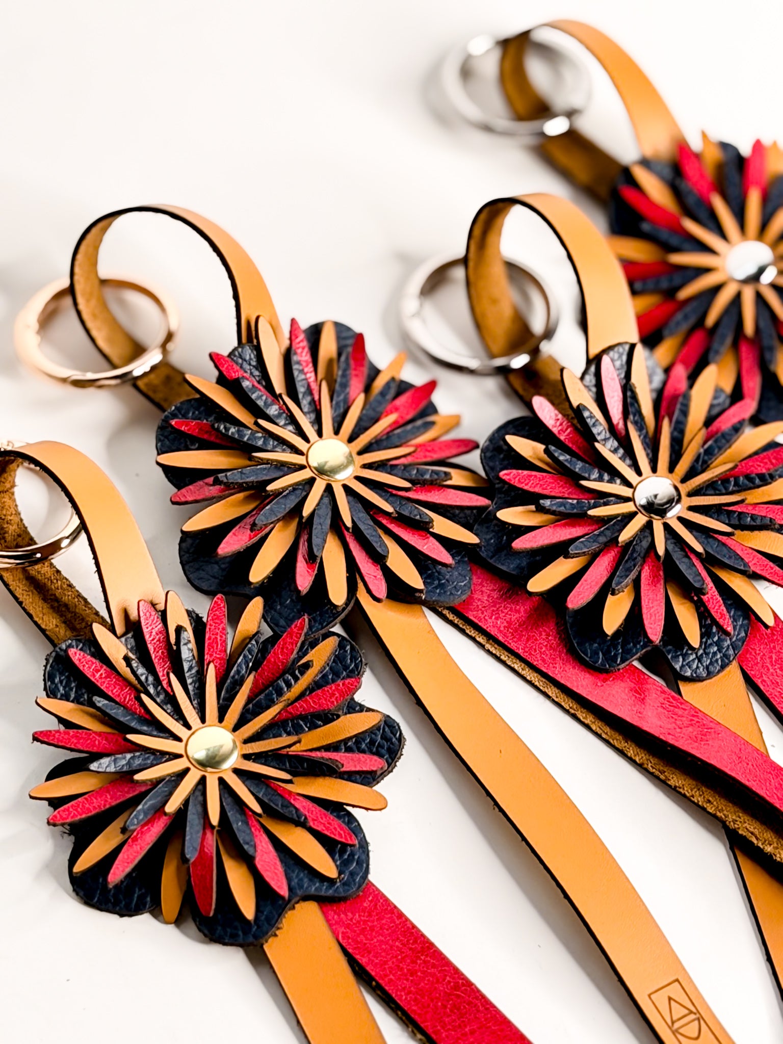 Color Theory Collection | Keychain | Flower Floof Bag Charm