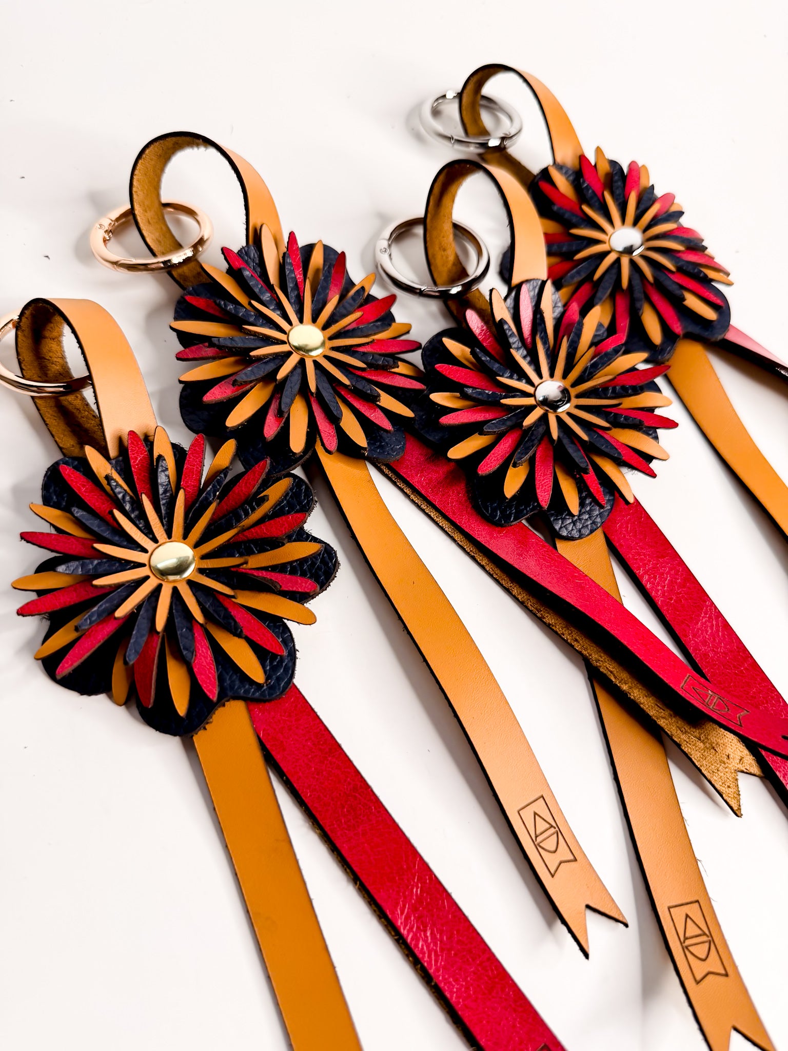 Color Theory Collection | Keychain | Flower Floof Bag Charm