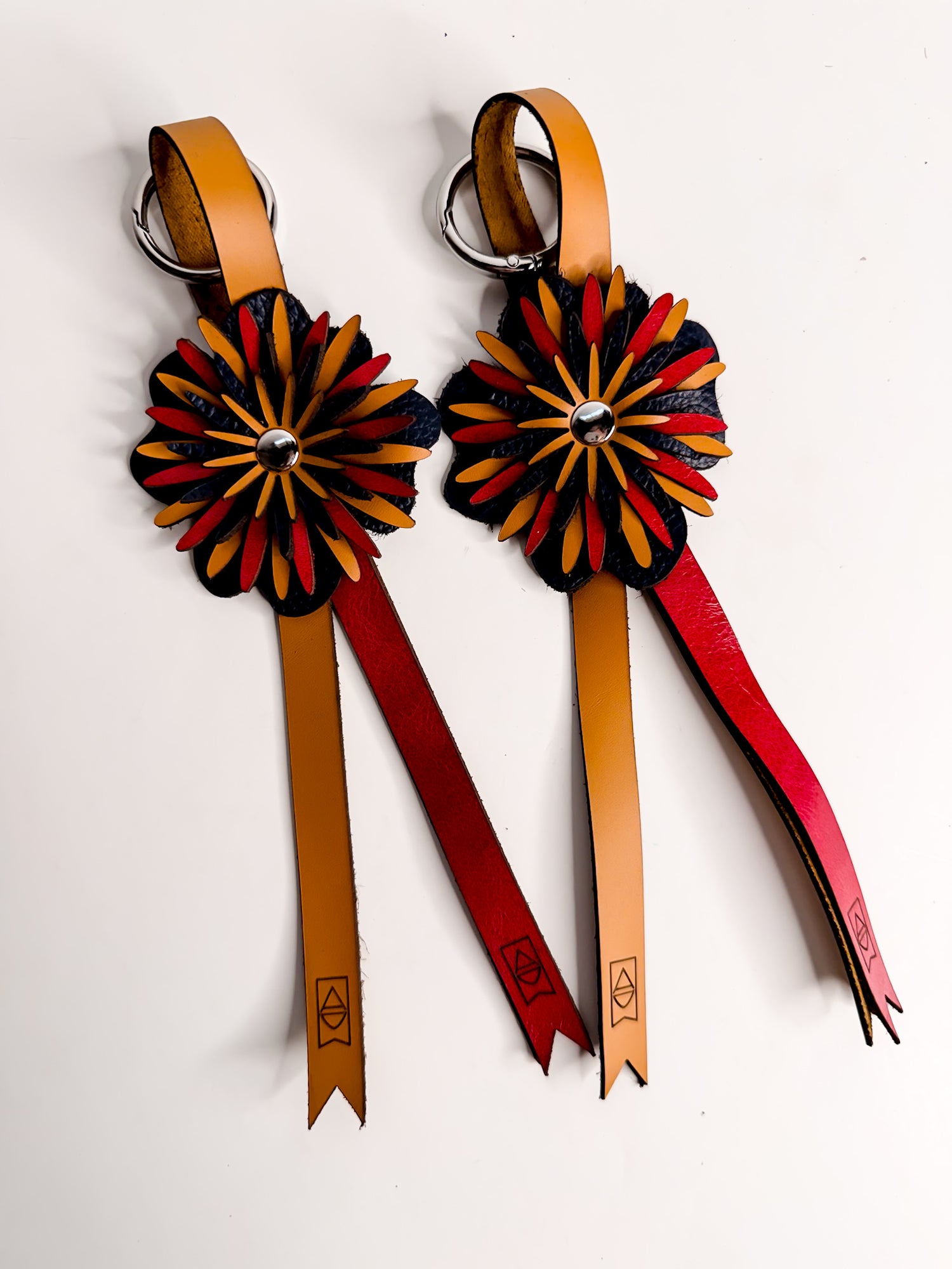Color Theory Collection | Keychain | Flower Floof Bag Charm