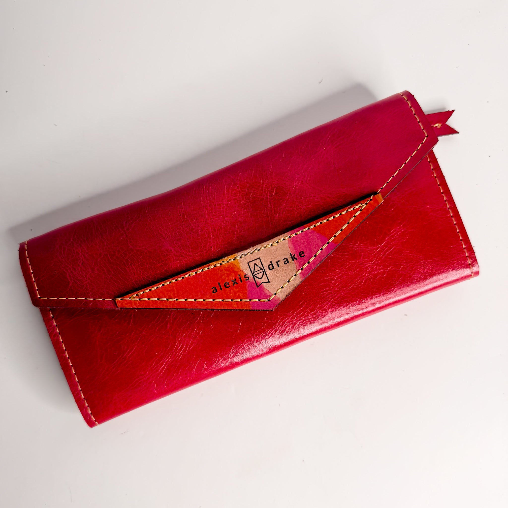 Color Theory Collection | Genevieve Wallet | Wild Berry