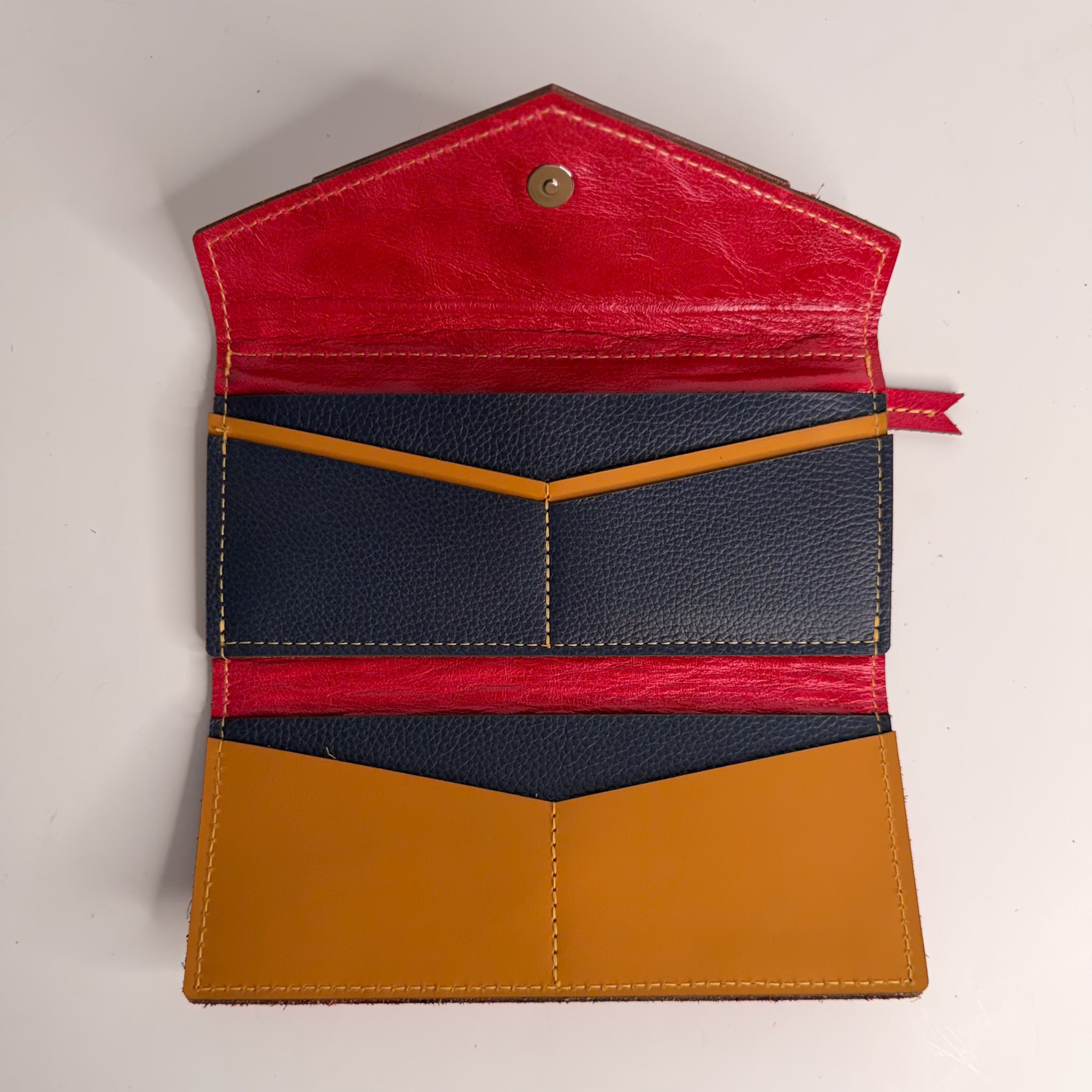 Color Theory Collection | Genevieve Wallet | Wild Berry