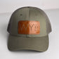 WY Trucker Hat | Olive Green + Whiskey