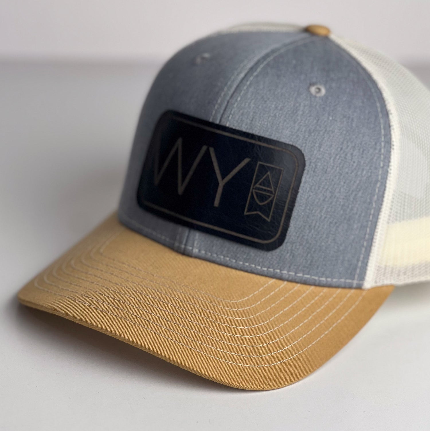 WY Trucker Hat | Yellow