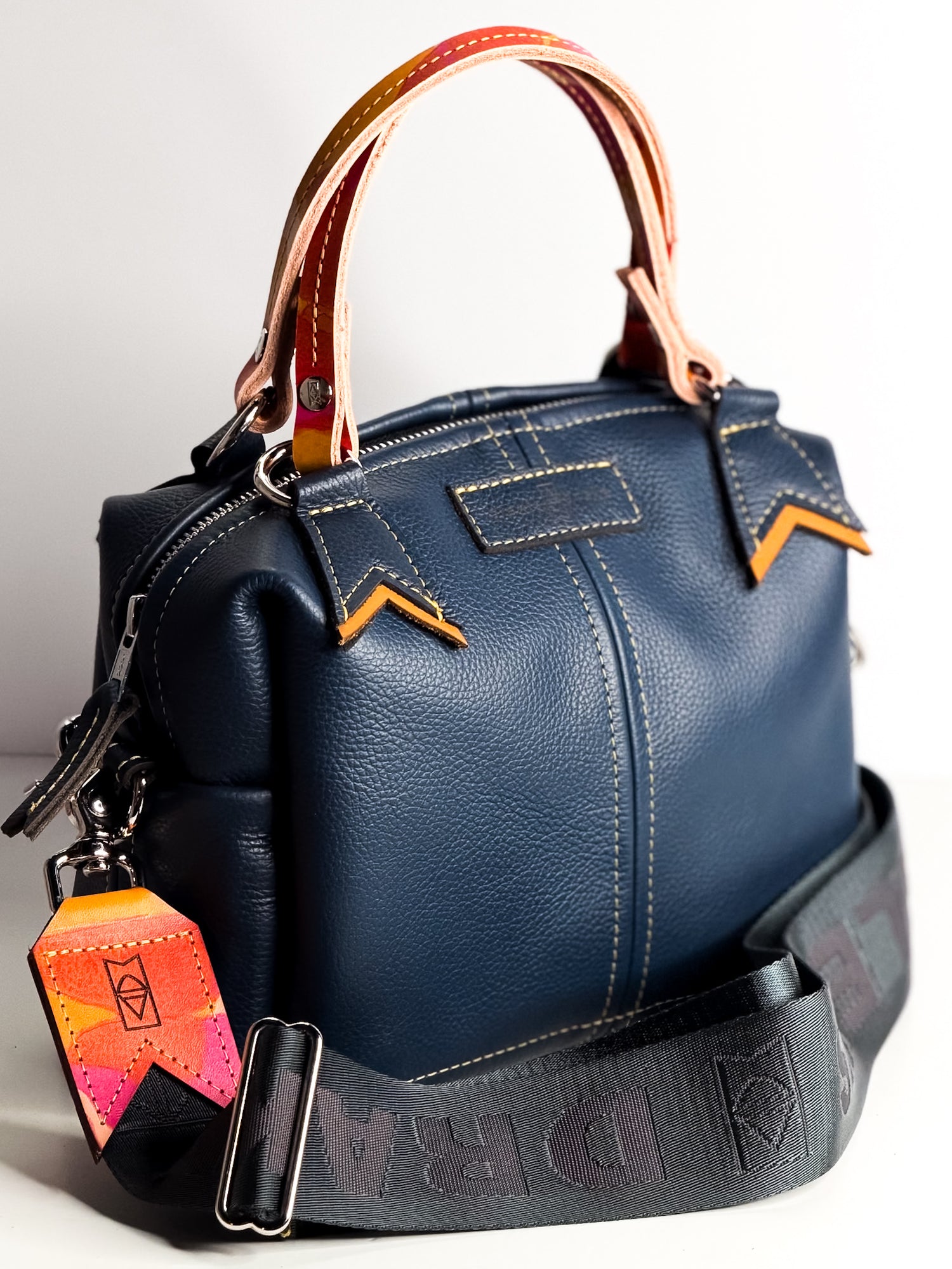 Color Theory Collection | Dolly Satchel + Crossbody | Midnight Navy