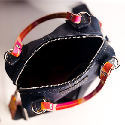 Color Theory Collection | Dolly Satchel + Crossbody | Midnight Navy