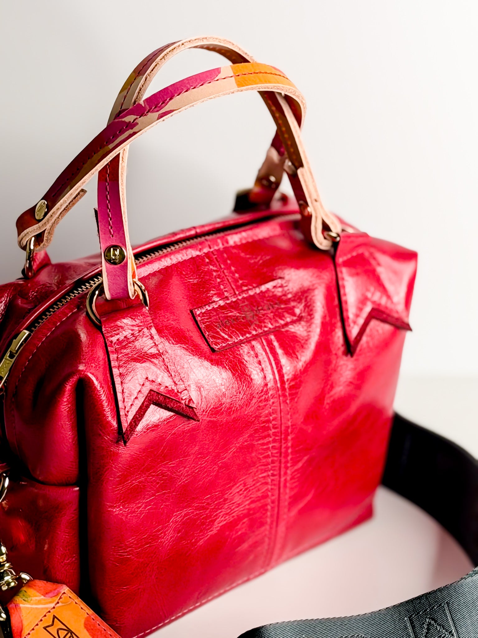 Pre-Order | Color Theory Collection | Dolly Satchel + Crossbody | Wild Berry
