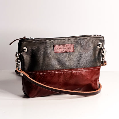 Open Range Collection | Tourist Crossbody | Camo + Rust
