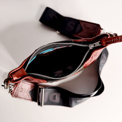 Open Range Collection | Penelope Crossbody | Rust + Camo