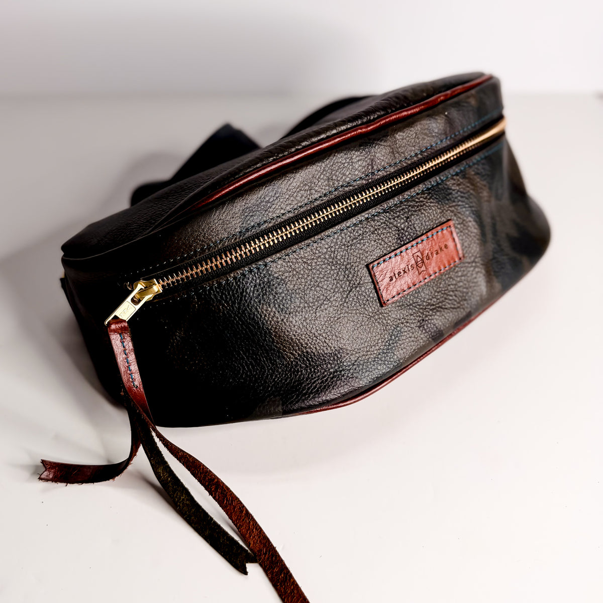Open Range Collection | Louie Fanny Crossbody | Camo + Rust