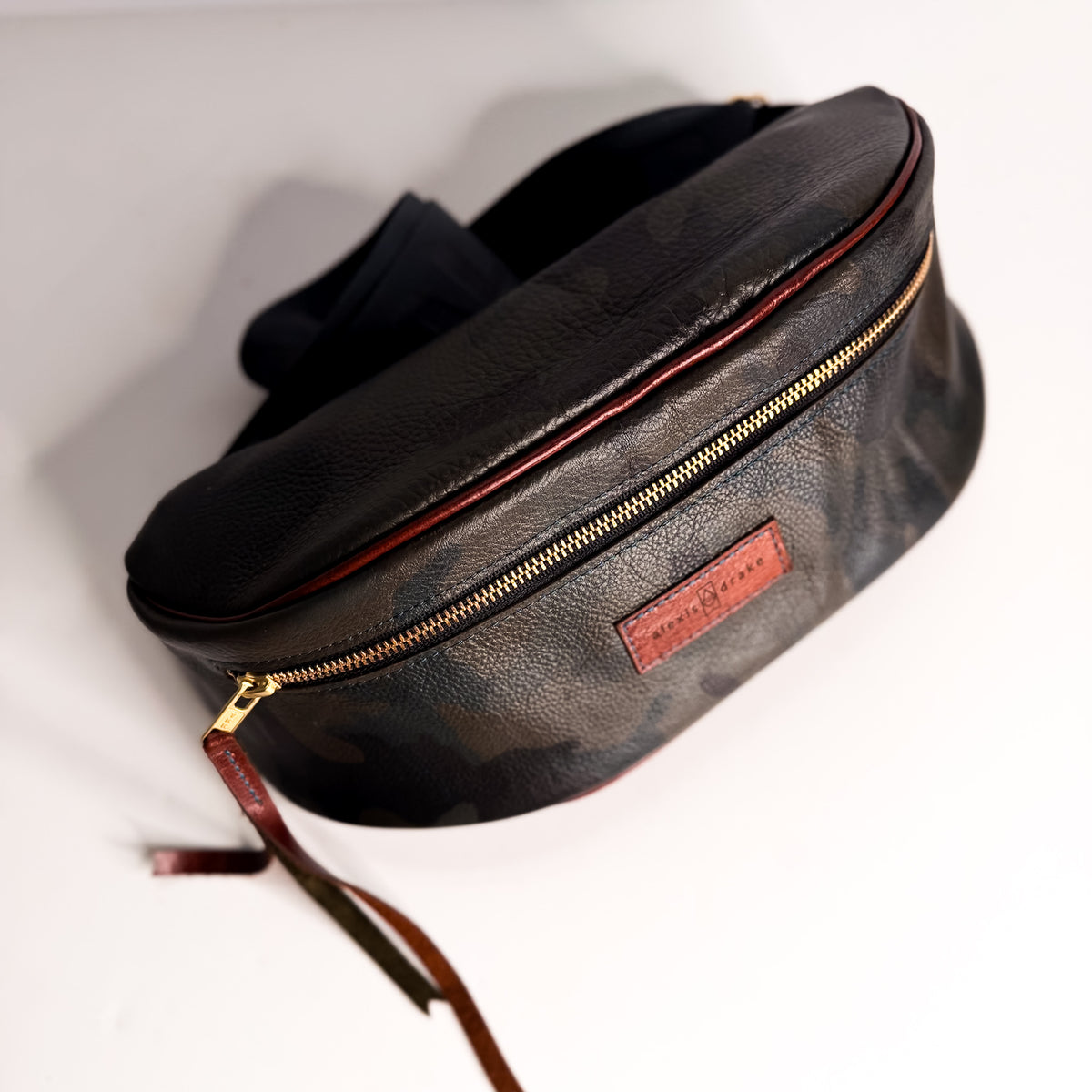 Open Range Collection | Louie Fanny Crossbody | Camo + Rust