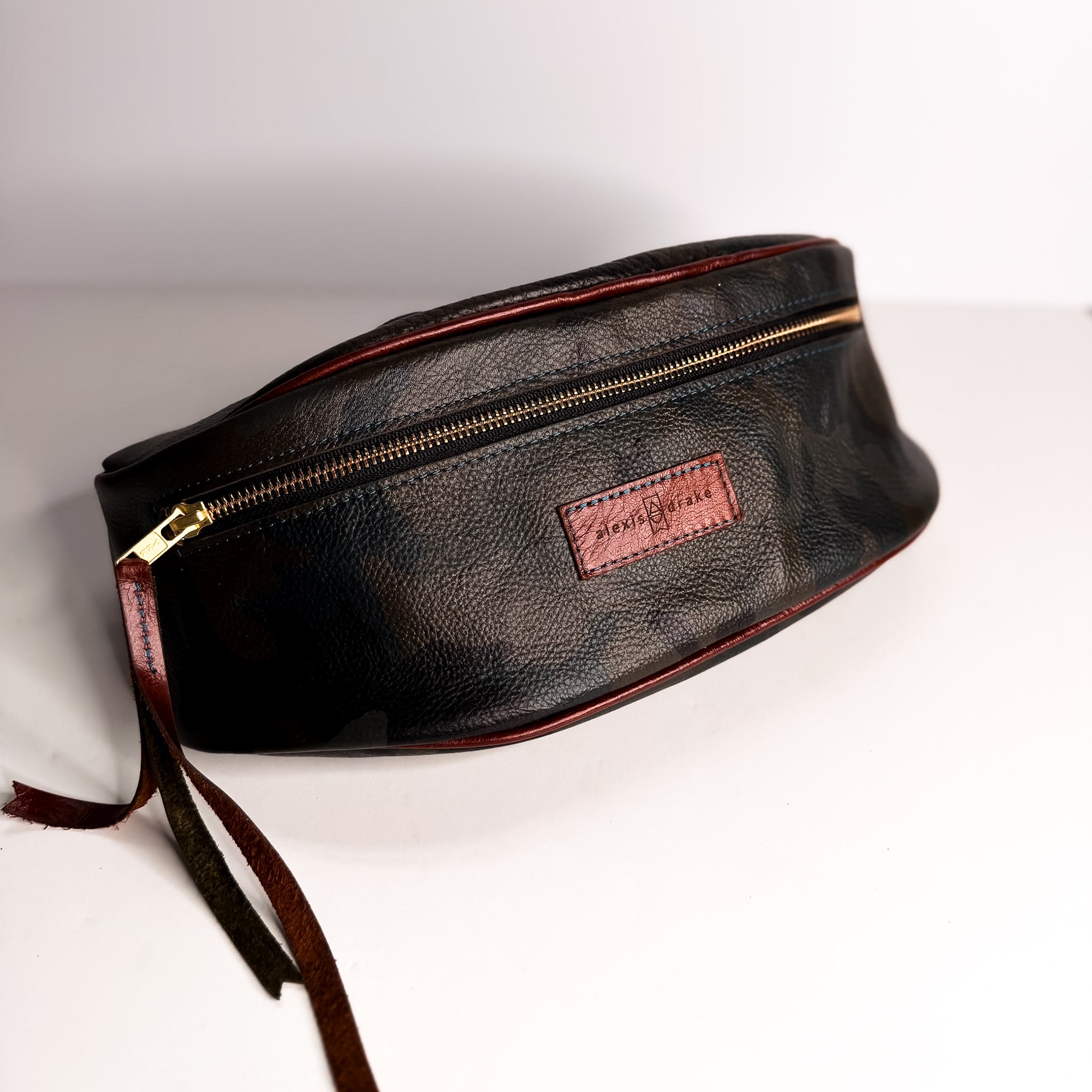 Open Range Collection | Louie Fanny Crossbody | Camo + Rust