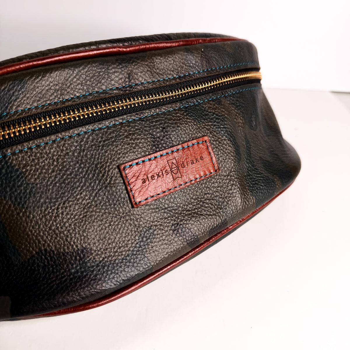 Open Range Collection | Louie Fanny Crossbody | Camo + Rust