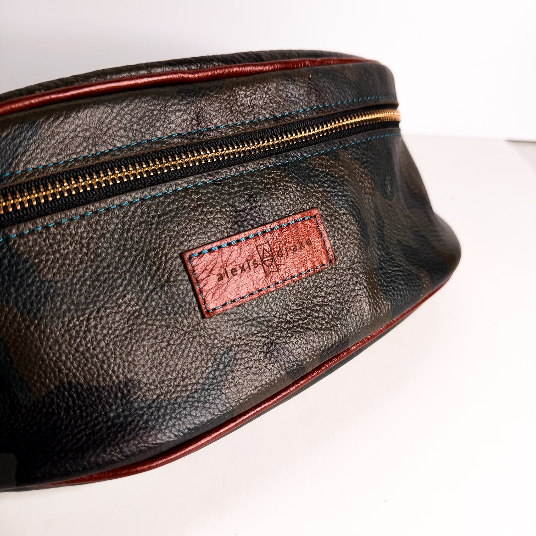 Open Range Collection | Louie Fanny Crossbody | Camo + Rust