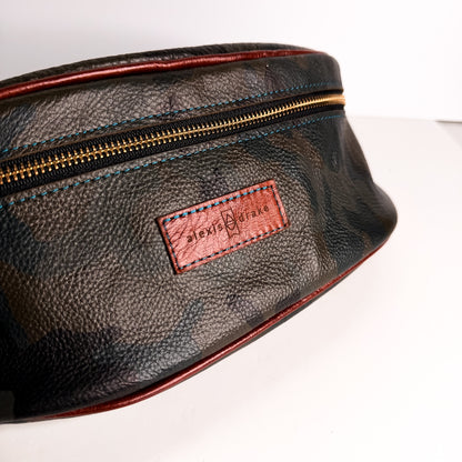 Open Range Collection | Louie Fanny Crossbody | Camo + Rust