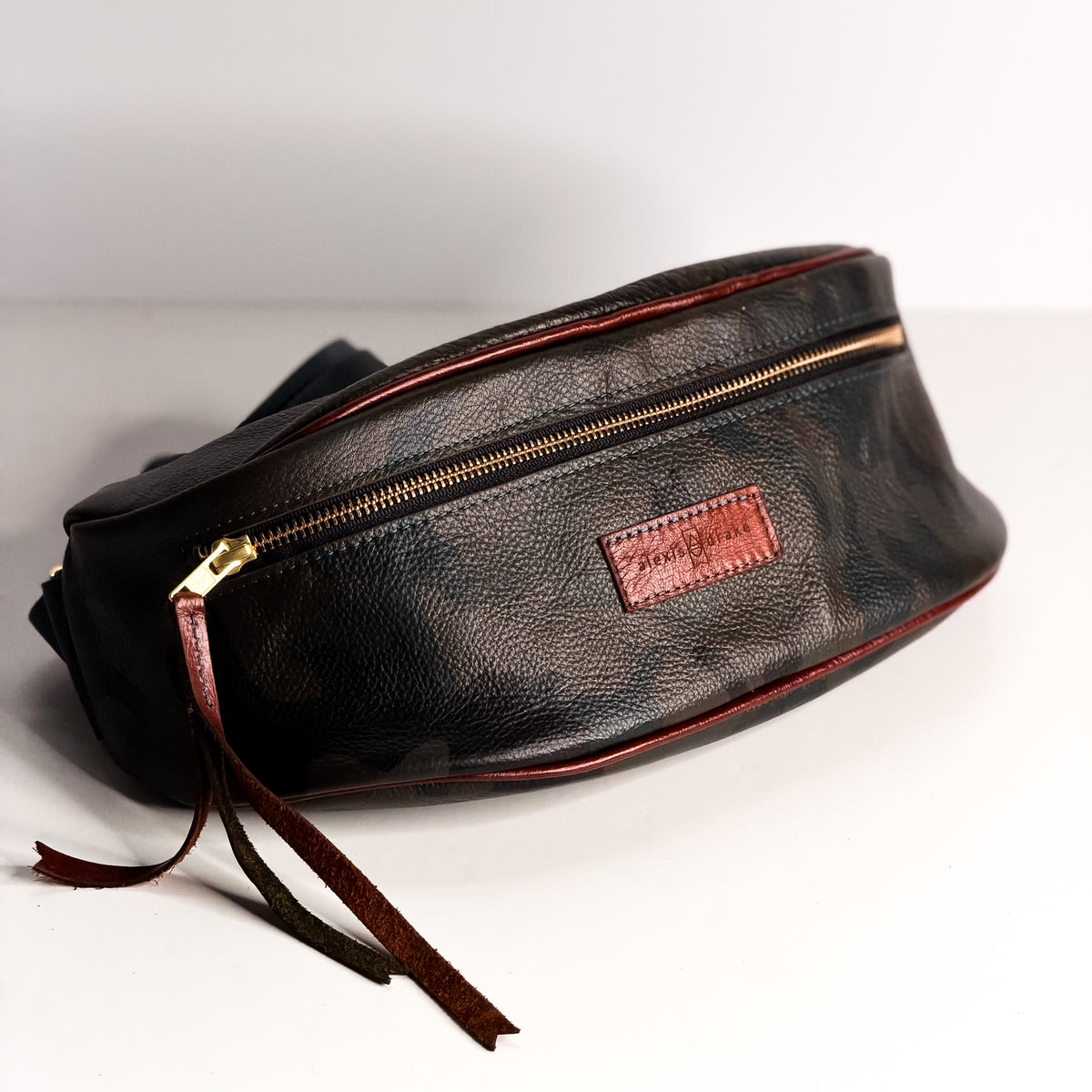 Open Range Collection | Louie Fanny Crossbody | Camo + Rust