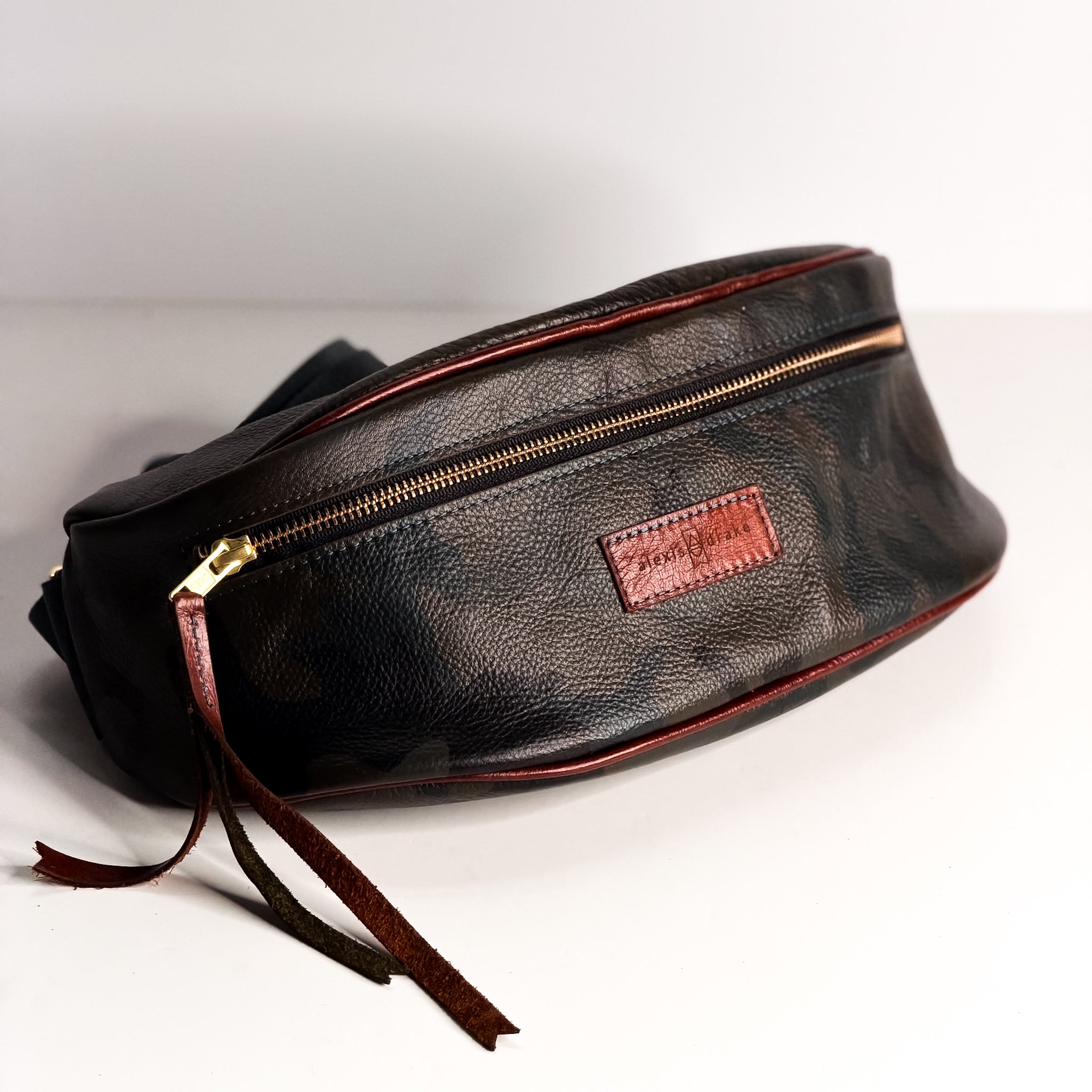 Open Range Collection | Louie Fanny Crossbody | Camo + Rust