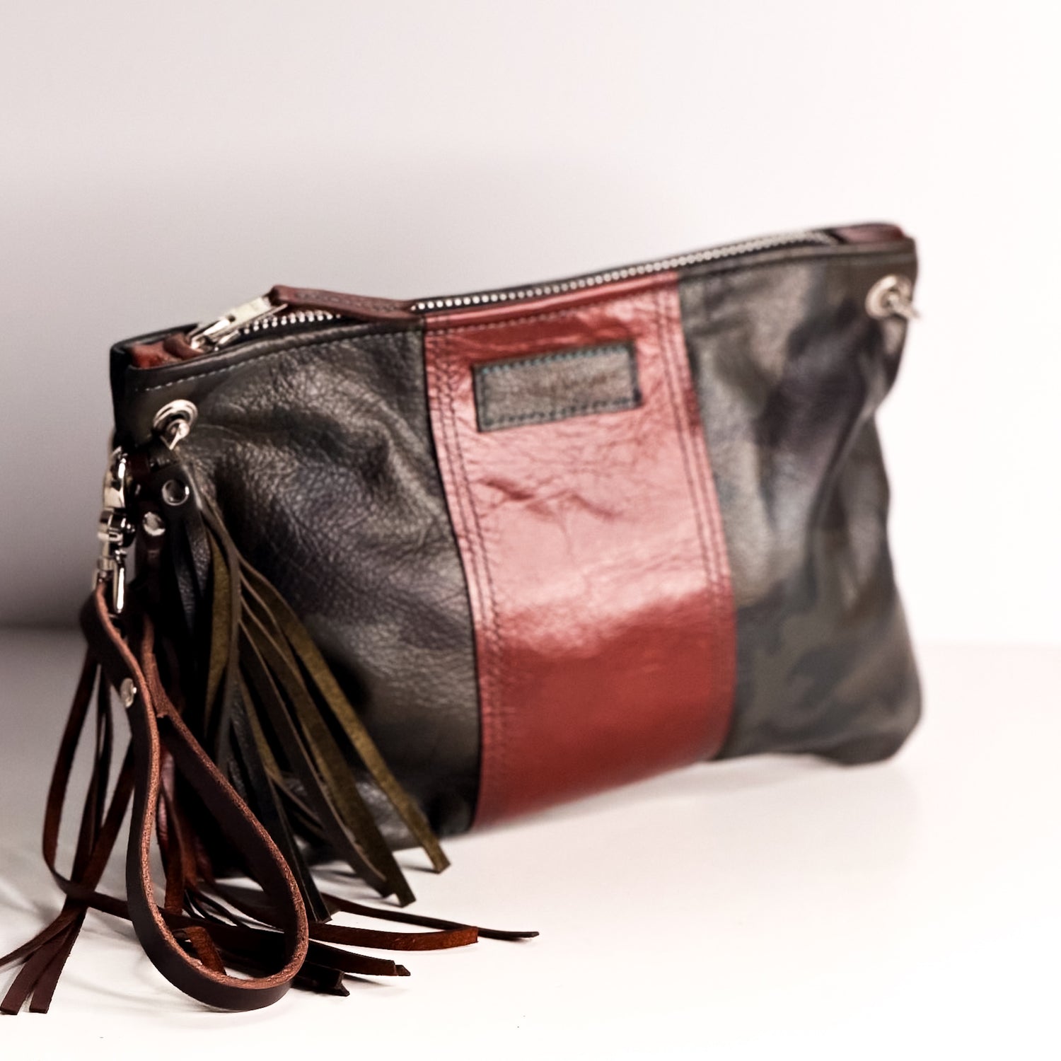 Open Range Collection | Jackie Wristlet + Crossbody | Camo + Rust