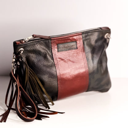 Open Range Collection | Jackie Wristlet + Crossbody | Camo + Rust