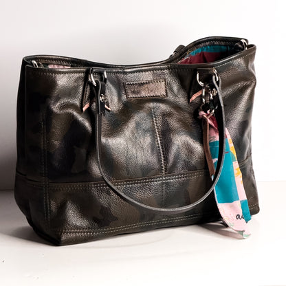 Open Range Collection | Nellie Satchel + Crossbody | Camo