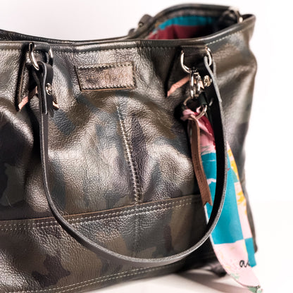 Open Range Collection | Nellie Satchel + Crossbody | Camo