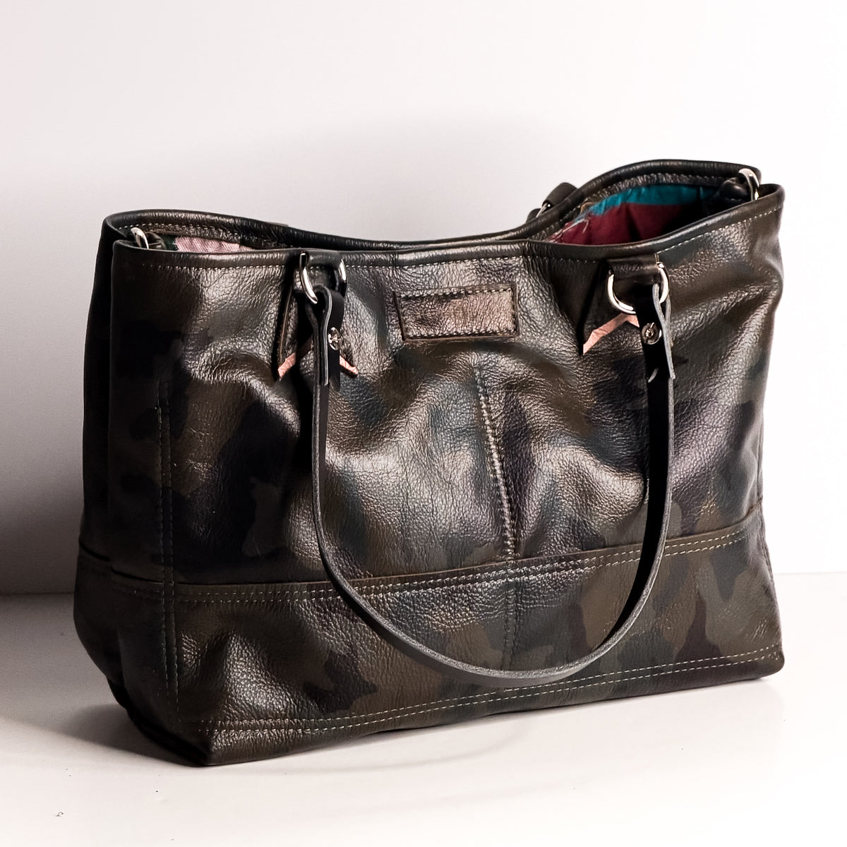 Open Range Collection | Nellie Satchel + Crossbody | Camo