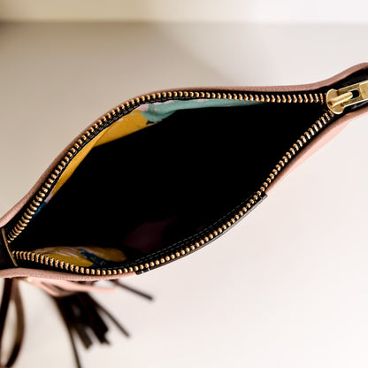 Open Range Collection | Jackie Wristlet + Crossbody | Dusty Rose + Camo