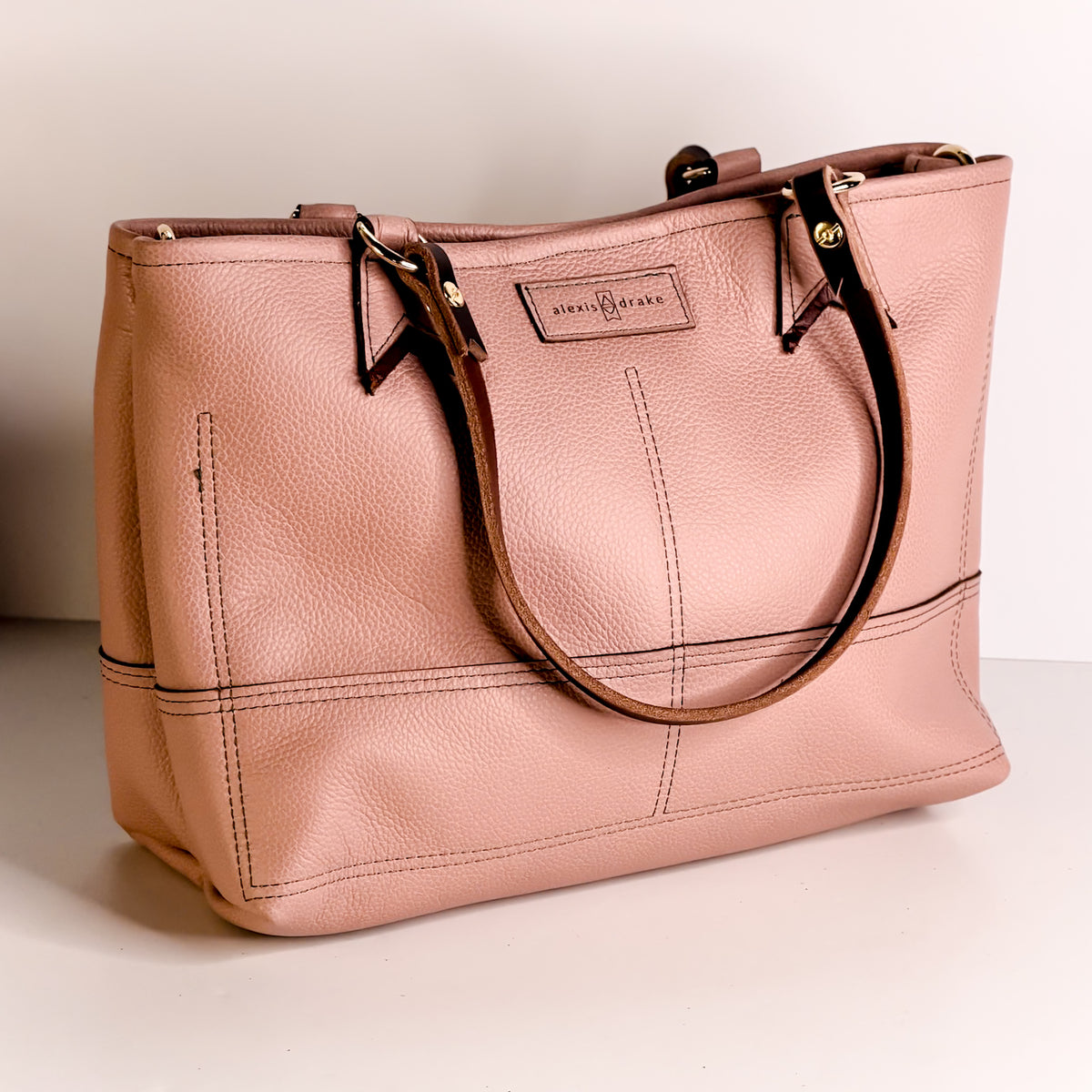 Open Range Collection | Nellie Satchel + Crossbody | Dusty Rose